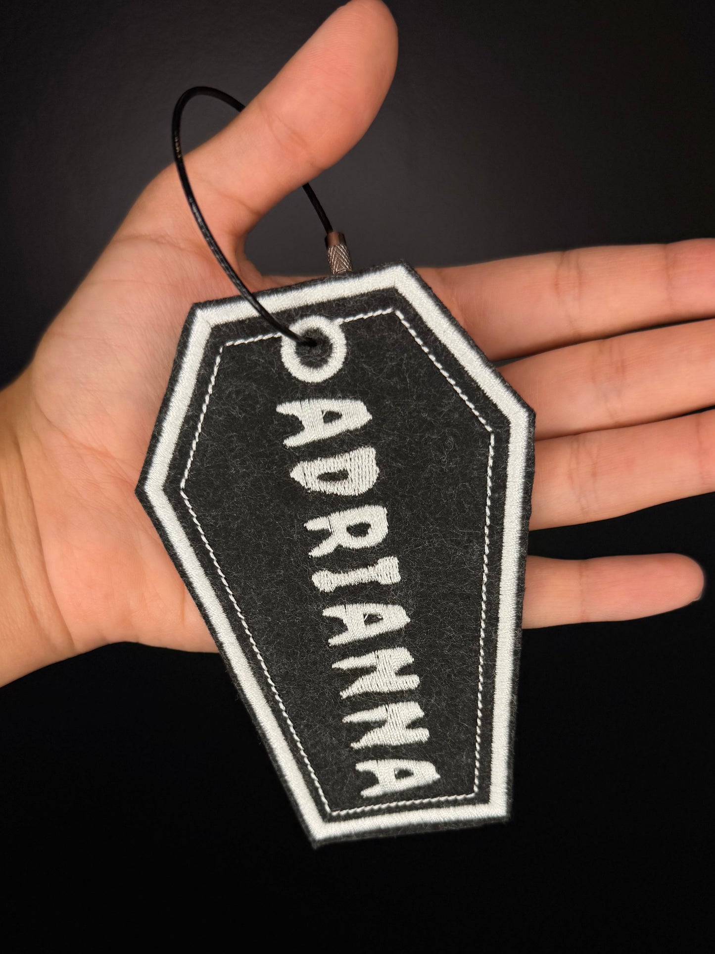 Coffin Bag Tag